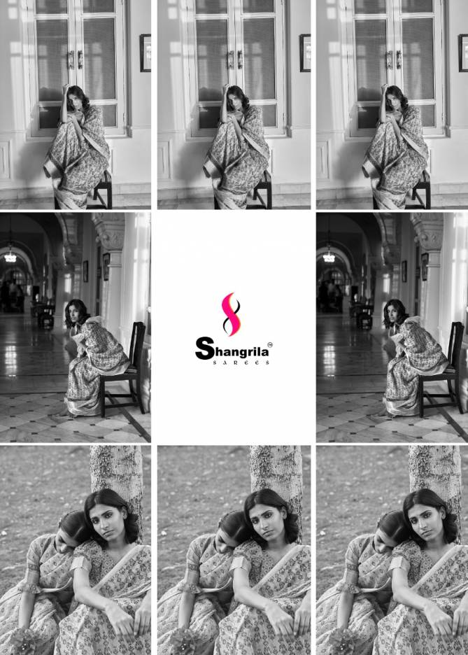 Shangrila Tanishq New Exclusive Wear Digital Linen Latest Designer Saree Collection